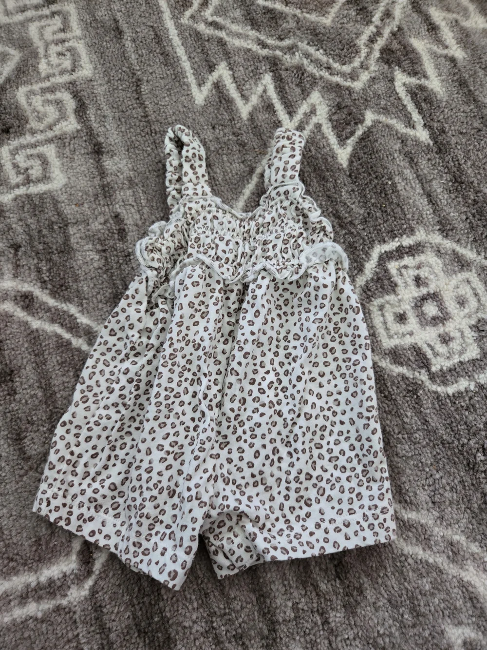 Carter's Newborn Leopard Romper